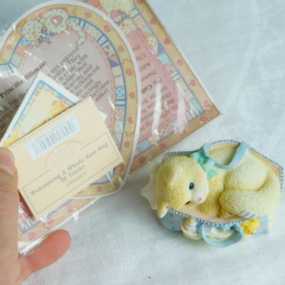 Calico Kittens Enesco Lot of 2 Kitty Figurines 826030A 488666A Boxed NEW NIB - Picture 10 of 14